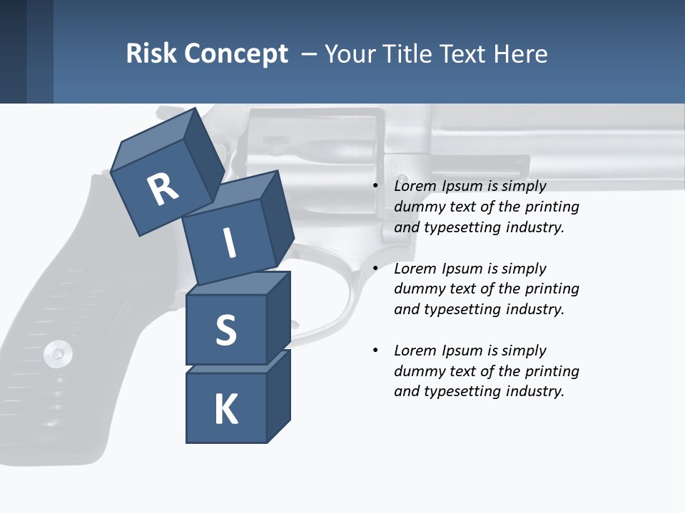 Shoot Holdup Kill PowerPoint Template