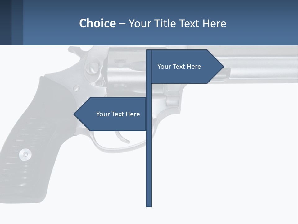 Shoot Holdup Kill PowerPoint Template