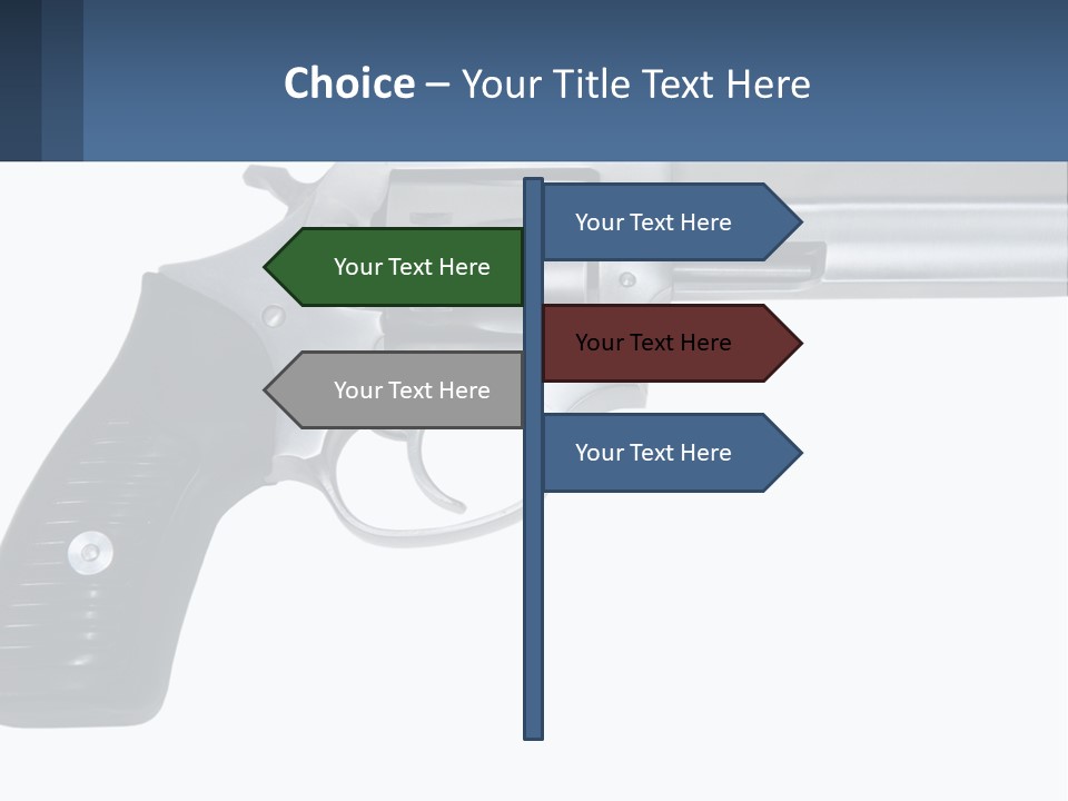 Shoot Holdup Kill PowerPoint Template