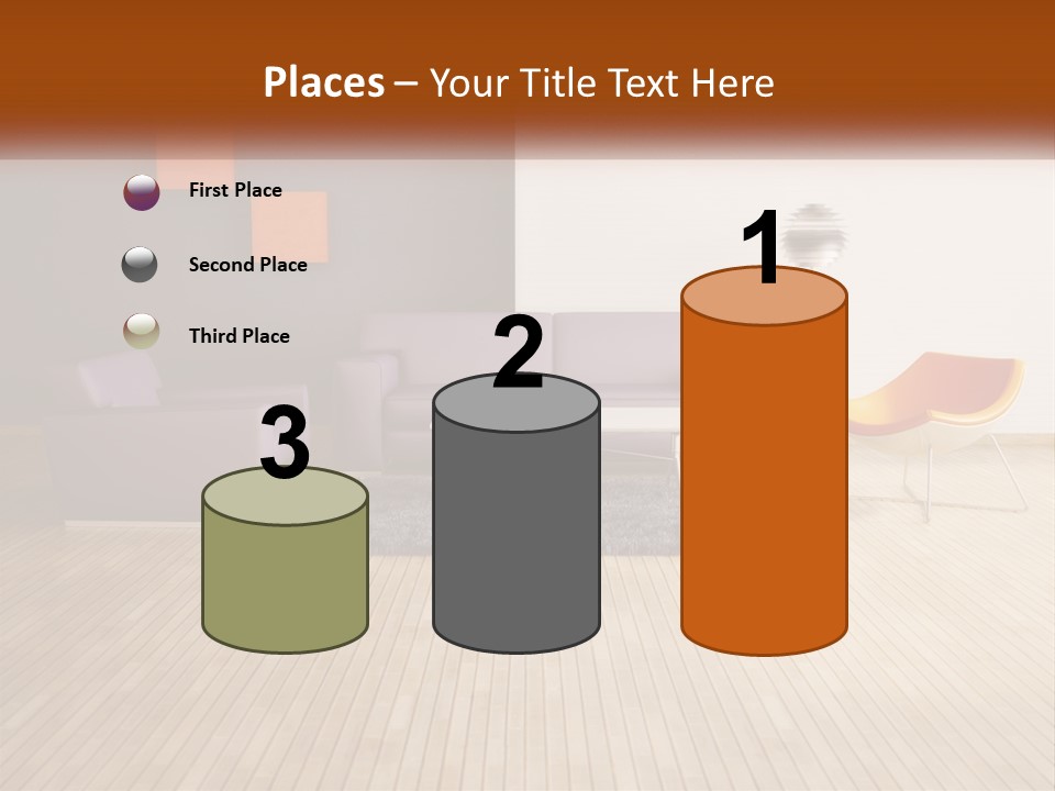 Inside Violet Interior PowerPoint Template