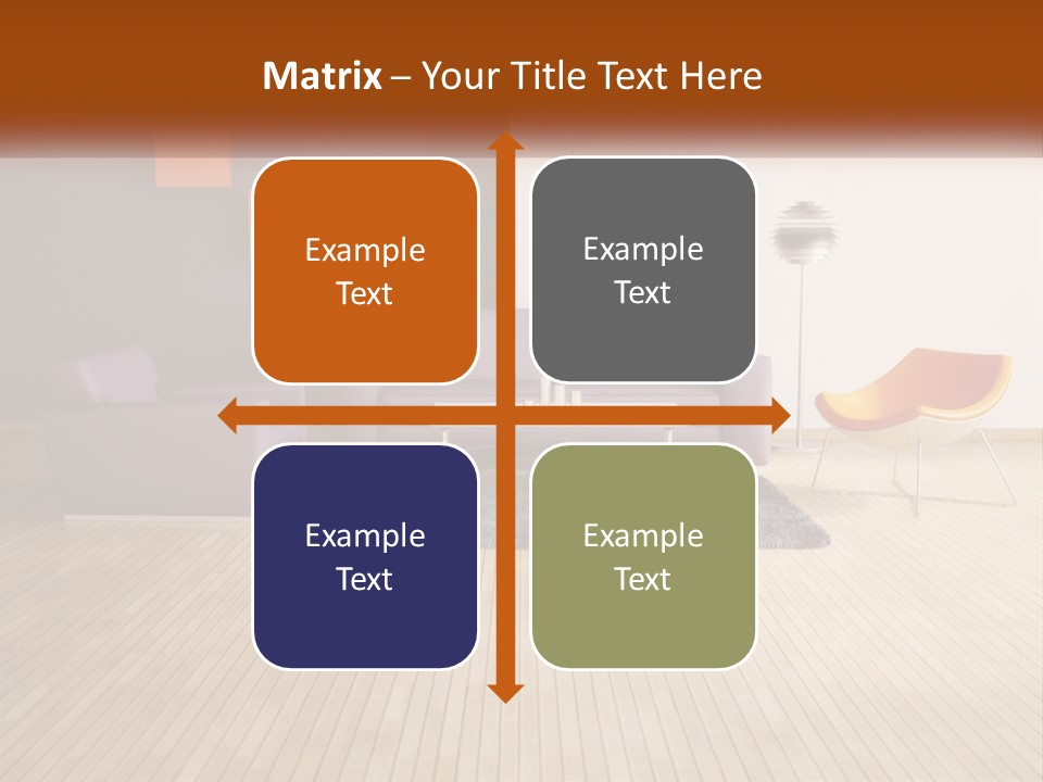 Inside Violet Interior PowerPoint Template