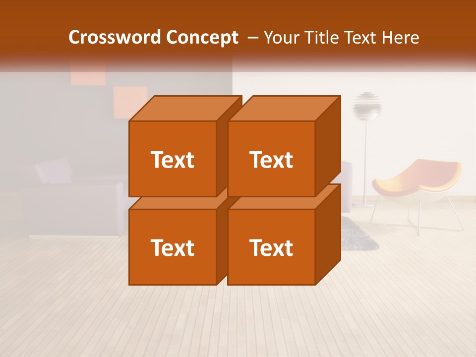 Inside Violet Interior PowerPoint Template