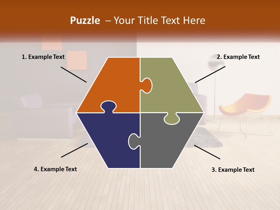 Inside Violet Interior PowerPoint Template