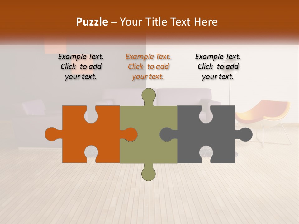 Inside Violet Interior PowerPoint Template