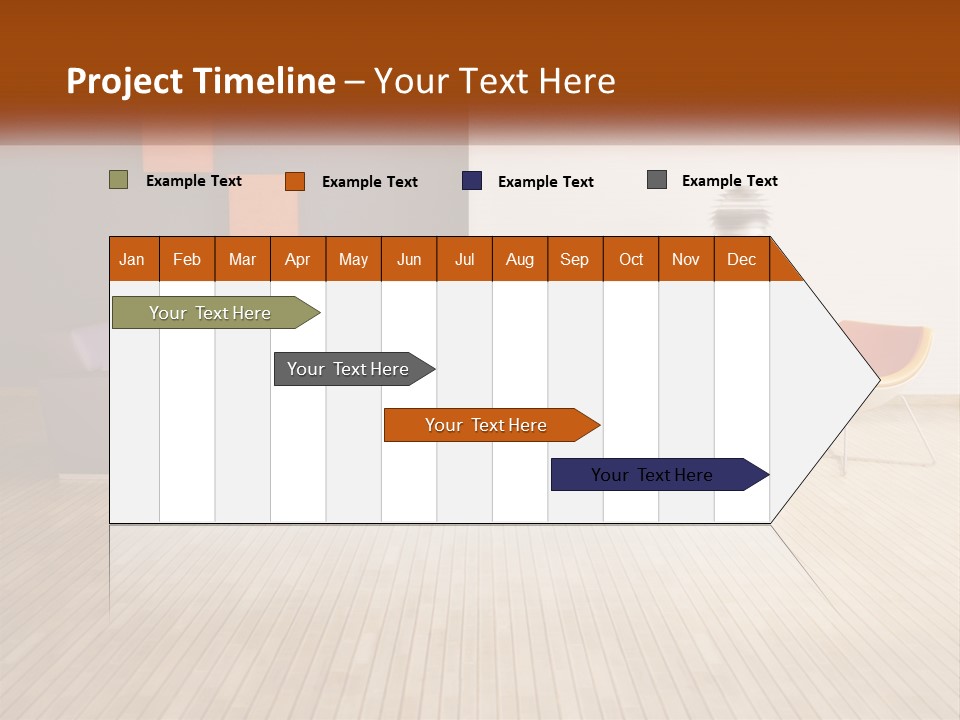 Inside Violet Interior PowerPoint Template