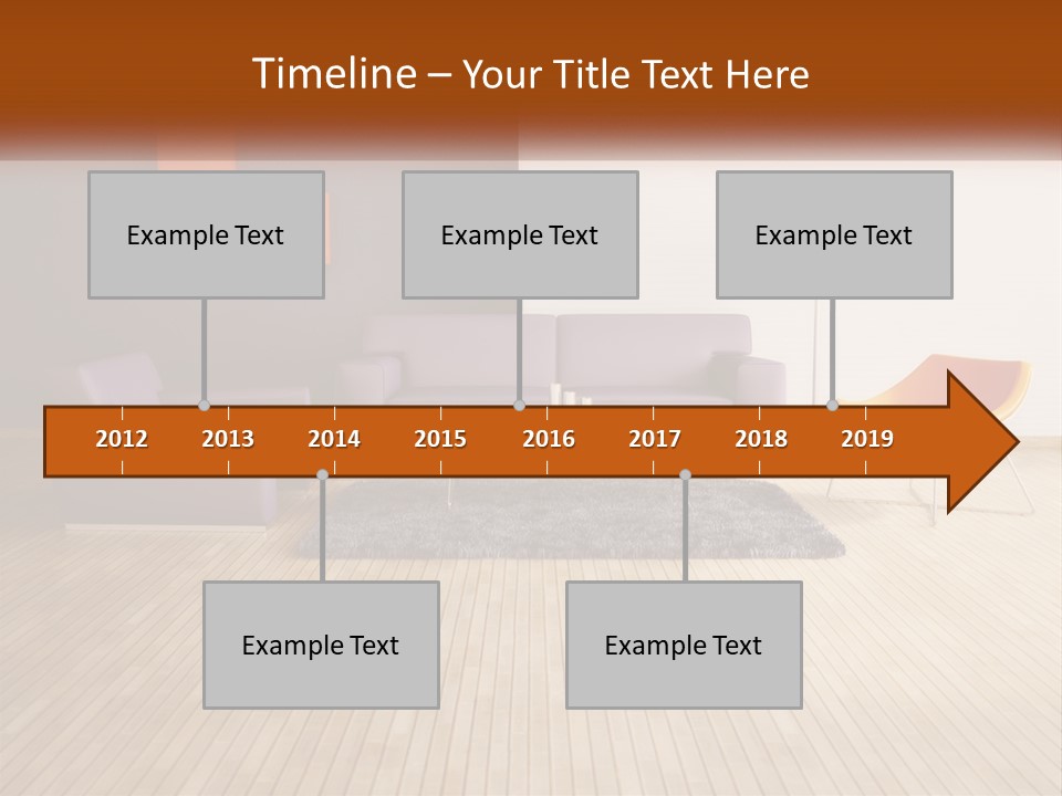 Inside Violet Interior PowerPoint Template
