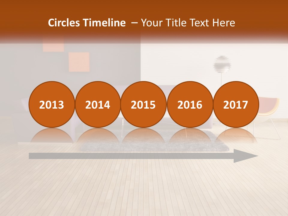 Inside Violet Interior PowerPoint Template