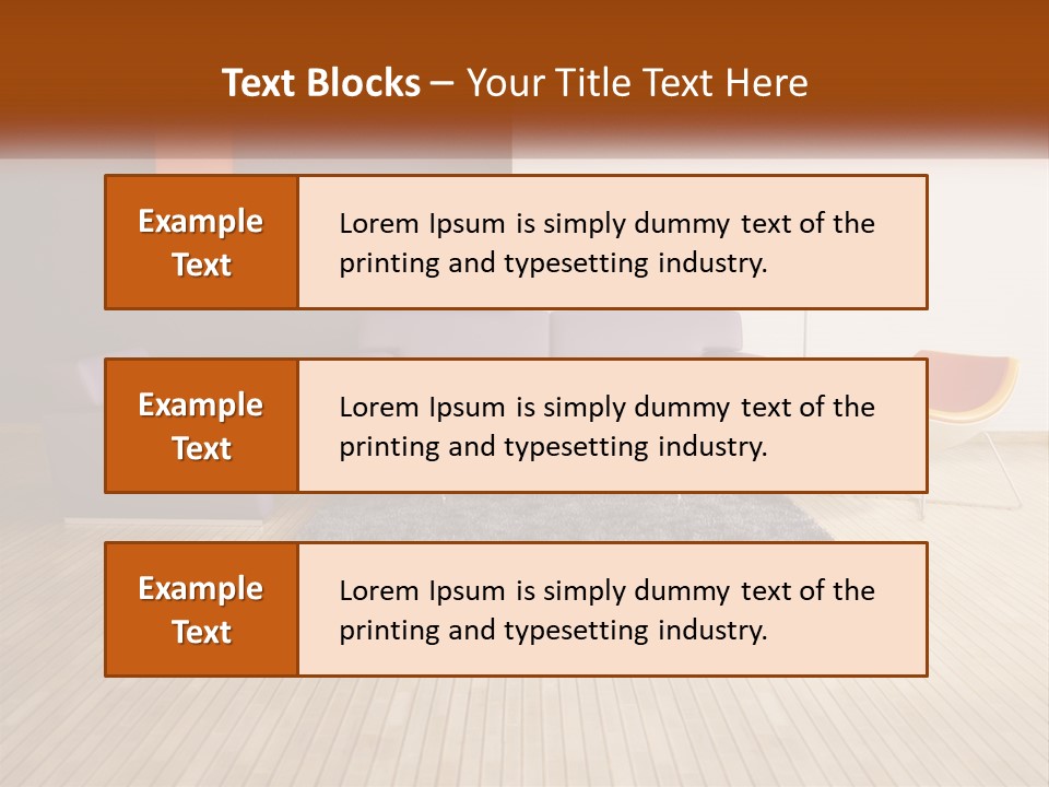 Inside Violet Interior PowerPoint Template