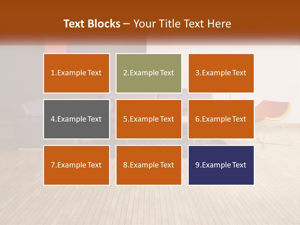 Inside Violet Interior PowerPoint Template