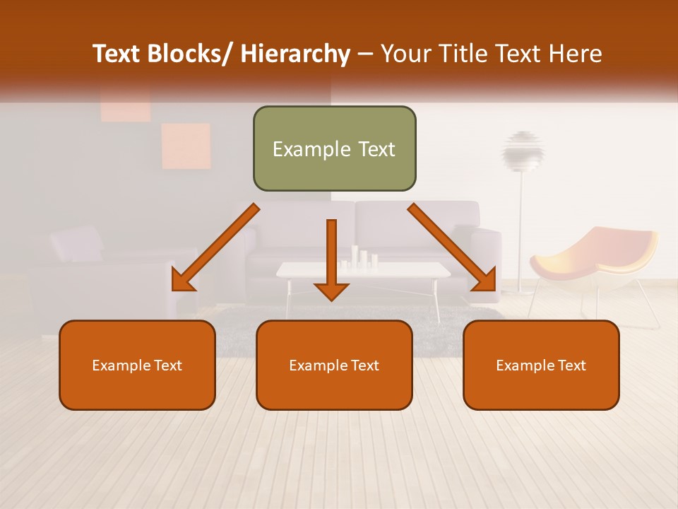 Inside Violet Interior PowerPoint Template