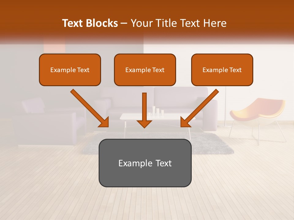 Inside Violet Interior PowerPoint Template