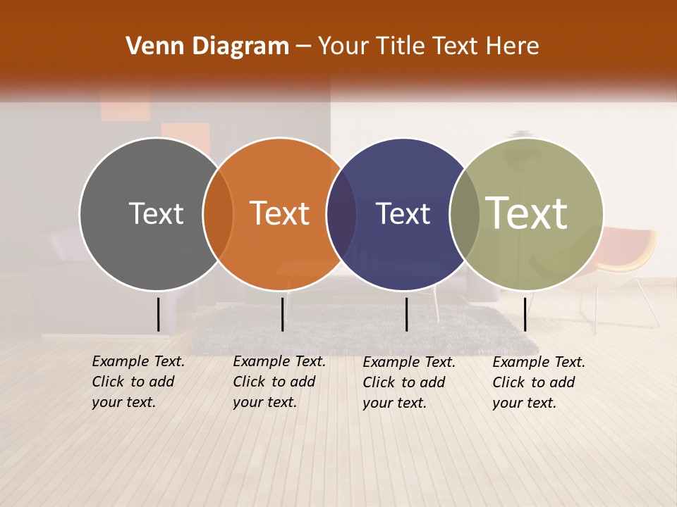 Inside Violet Interior PowerPoint Template