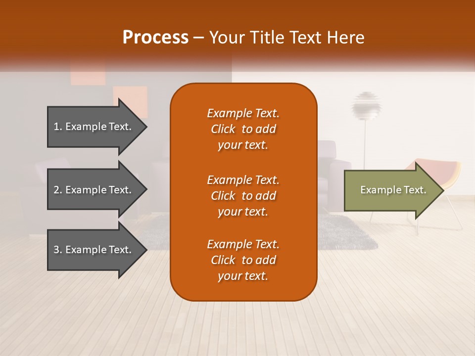 Inside Violet Interior PowerPoint Template