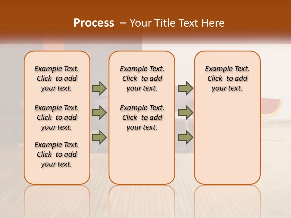 Inside Violet Interior PowerPoint Template