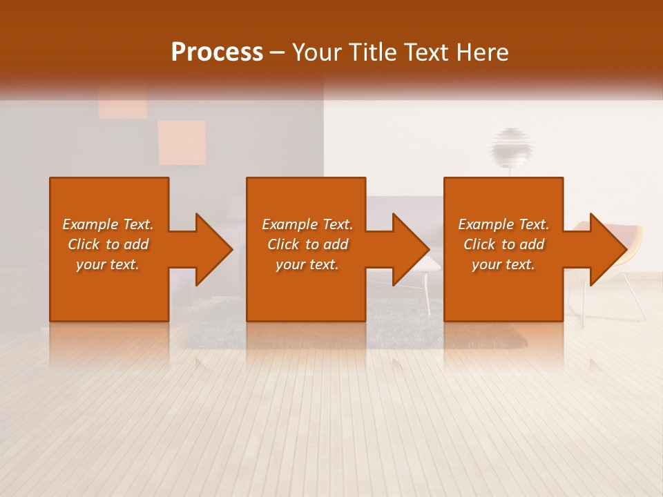 Inside Violet Interior PowerPoint Template