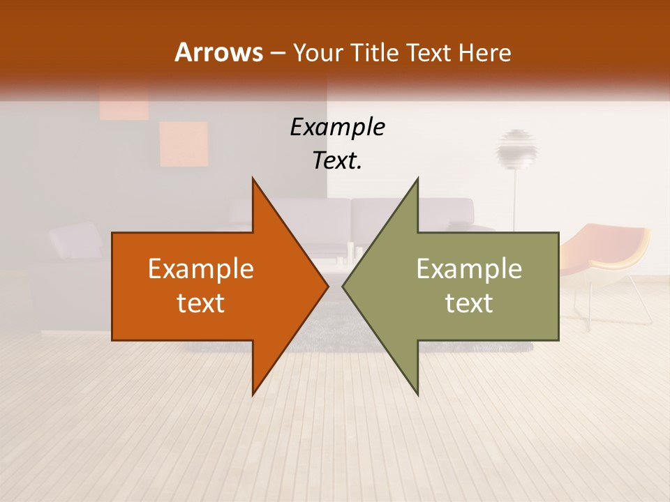 Inside Violet Interior PowerPoint Template