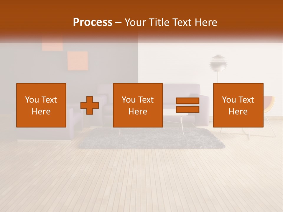 Inside Violet Interior PowerPoint Template