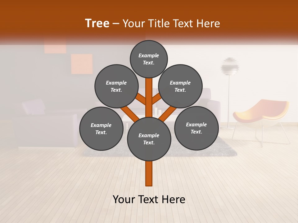 Inside Violet Interior PowerPoint Template