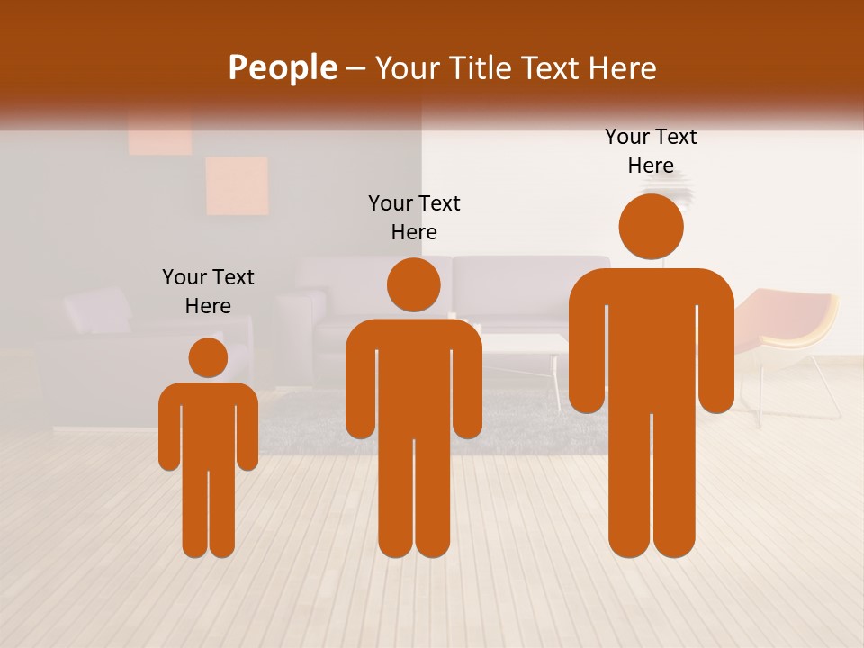 Inside Violet Interior PowerPoint Template