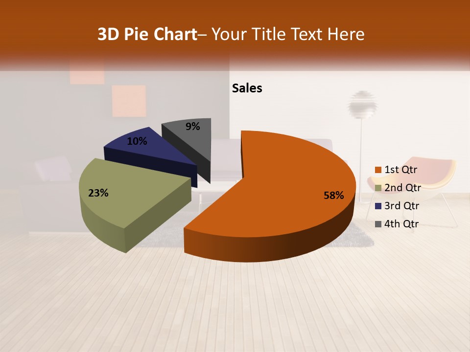 Inside Violet Interior PowerPoint Template