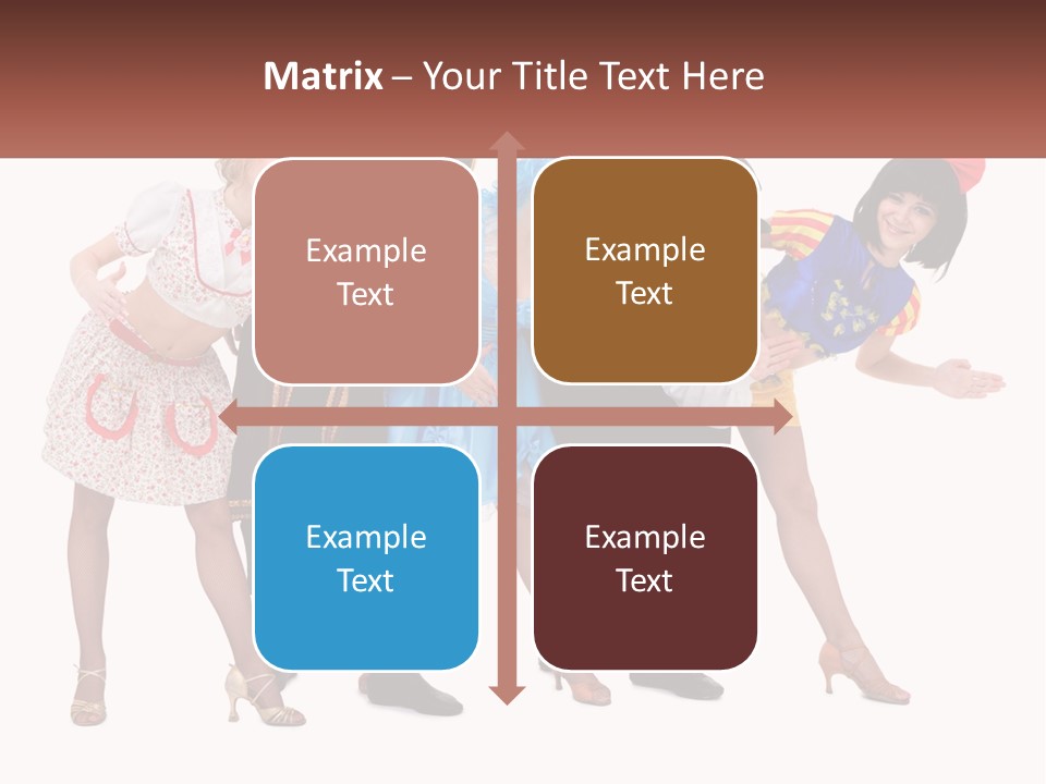 Costume Theater Dress PowerPoint Template