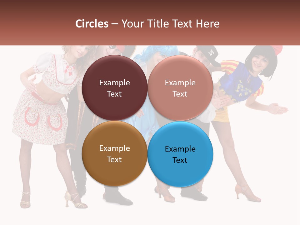 Costume Theater Dress PowerPoint Template