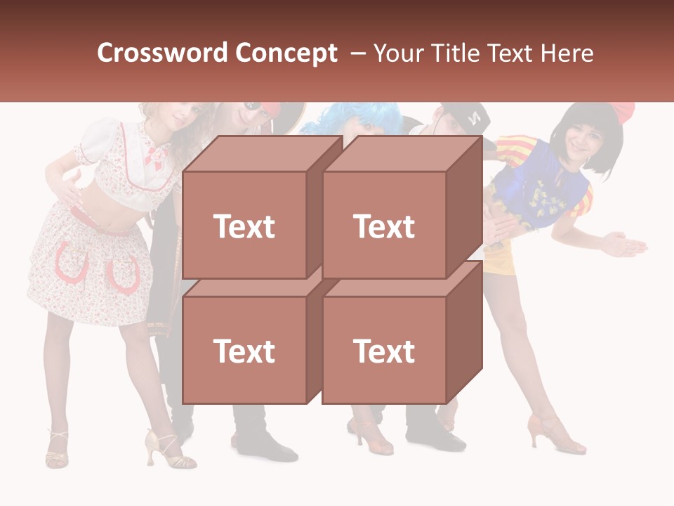 Costume Theater Dress PowerPoint Template