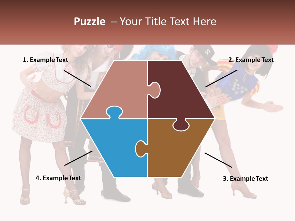 Costume Theater Dress PowerPoint Template