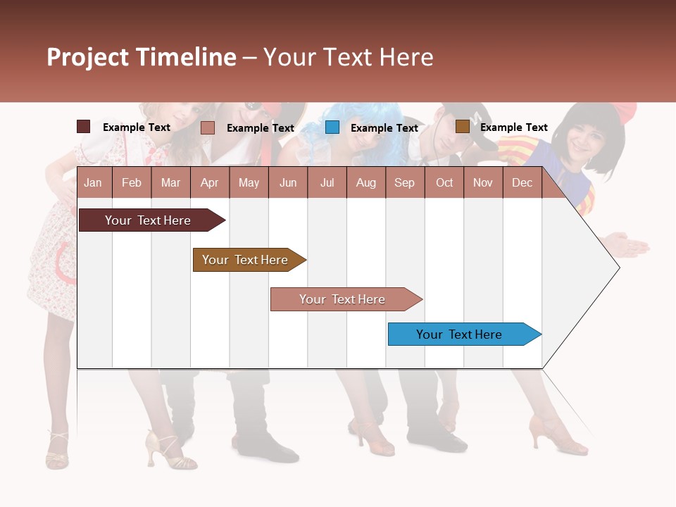 Costume Theater Dress PowerPoint Template