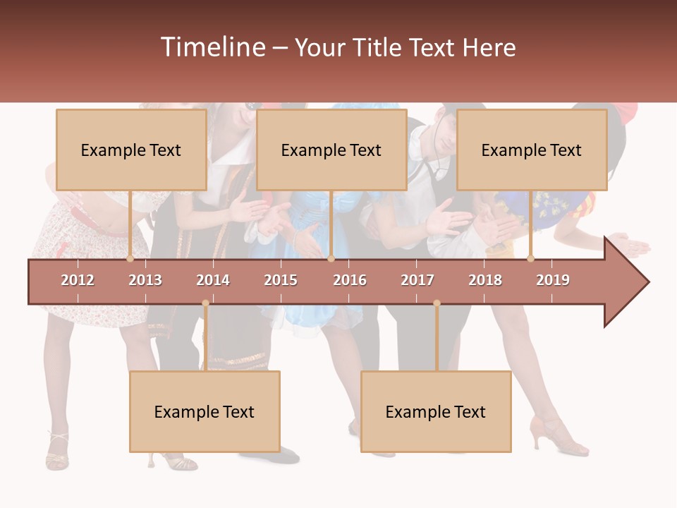 Costume Theater Dress PowerPoint Template