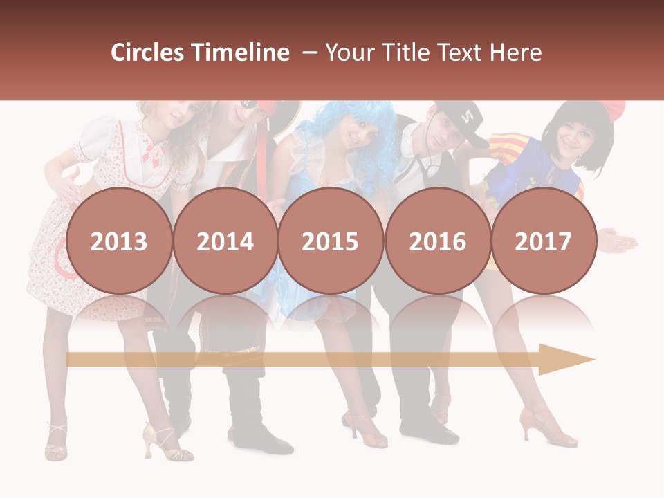 Costume Theater Dress PowerPoint Template