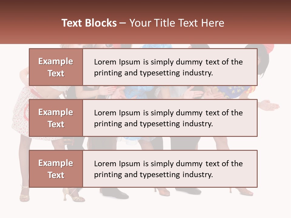 Costume Theater Dress PowerPoint Template