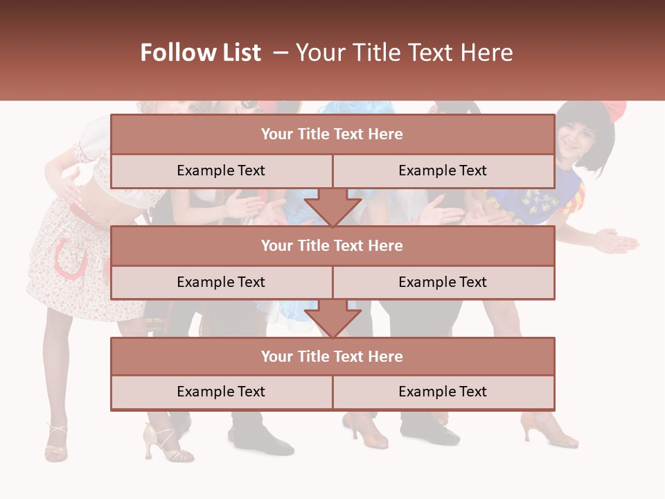 Costume Theater Dress PowerPoint Template