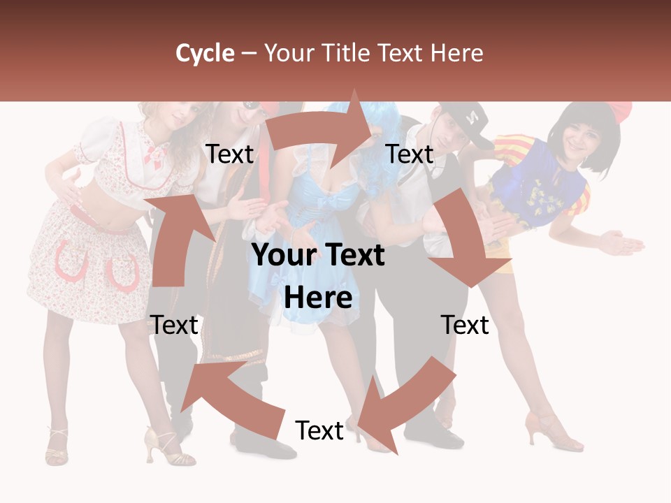 Costume Theater Dress PowerPoint Template