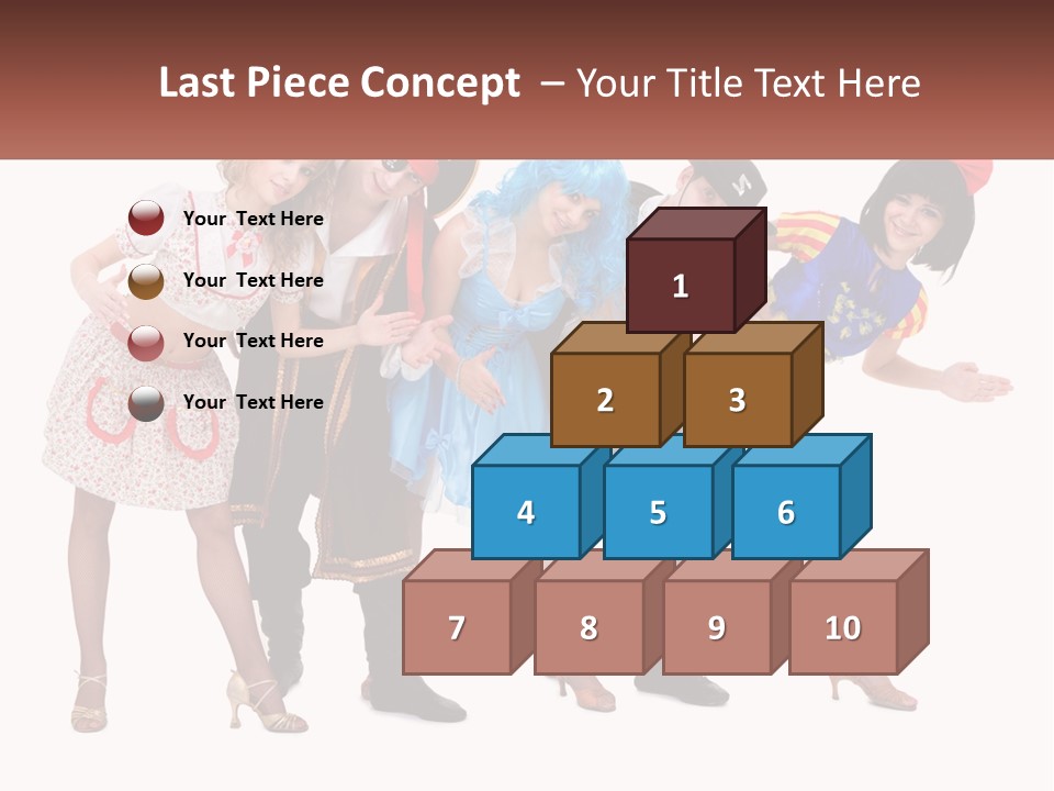 Costume Theater Dress PowerPoint Template