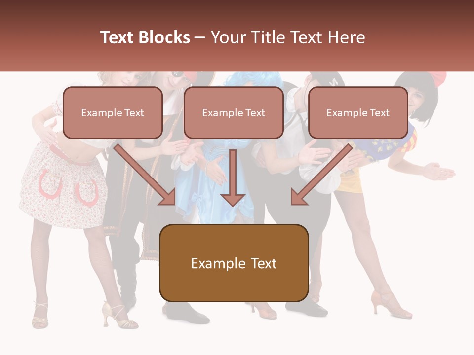 Costume Theater Dress PowerPoint Template