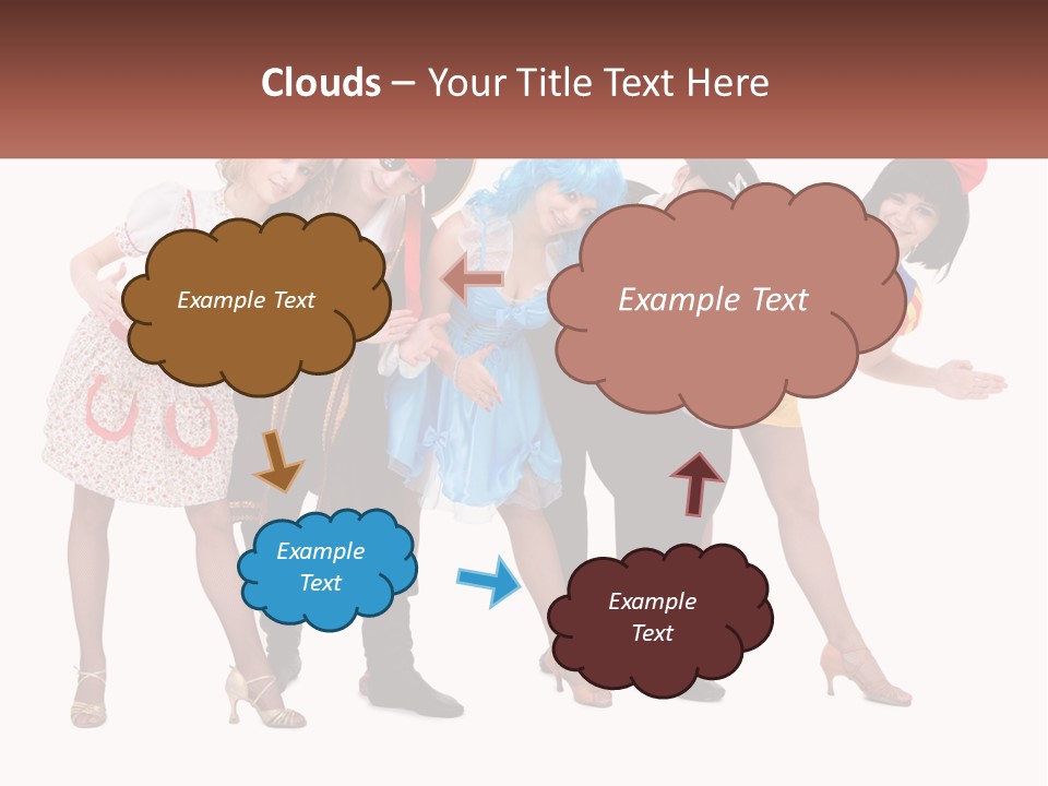 Costume Theater Dress PowerPoint Template