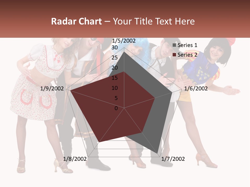 Costume Theater Dress PowerPoint Template