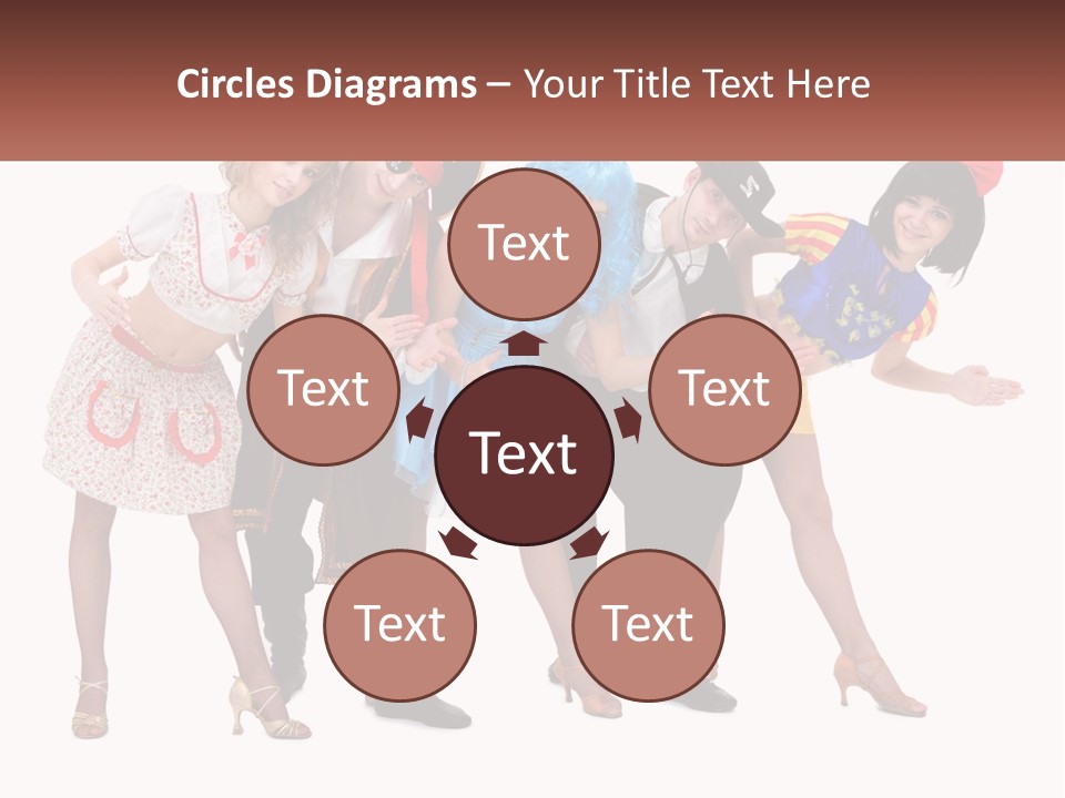 Costume Theater Dress PowerPoint Template