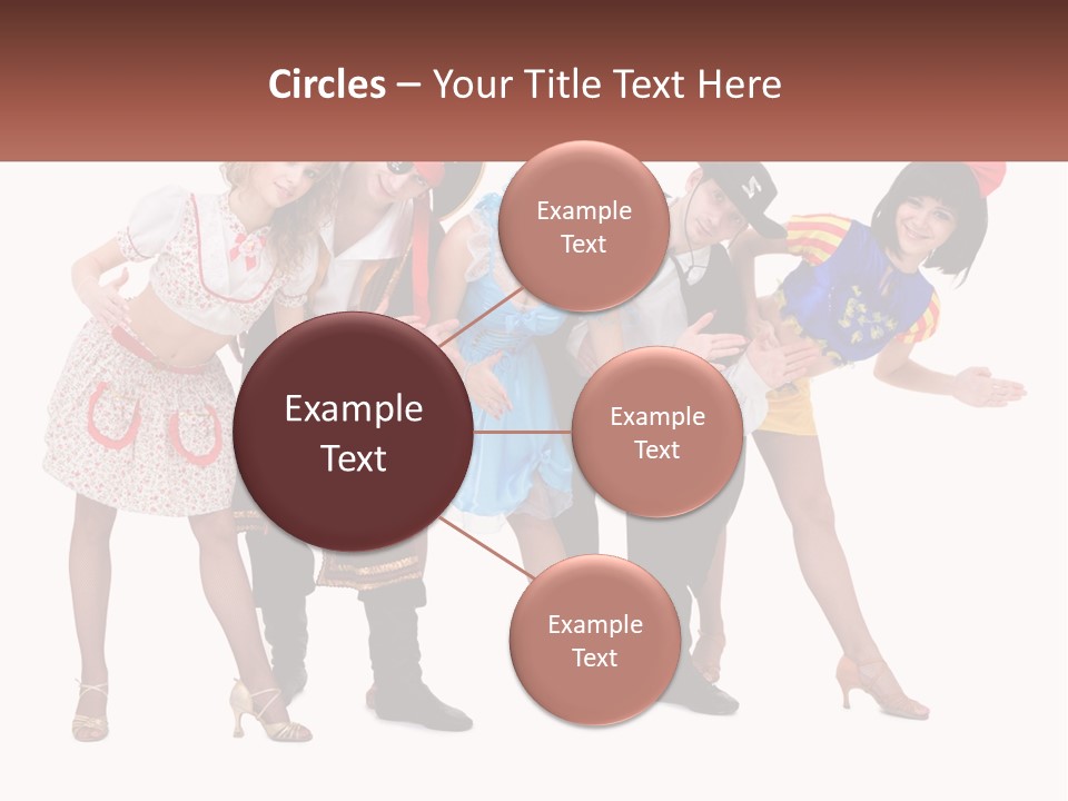 Costume Theater Dress PowerPoint Template