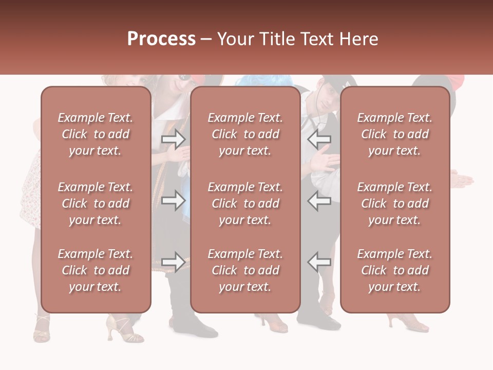 Costume Theater Dress PowerPoint Template