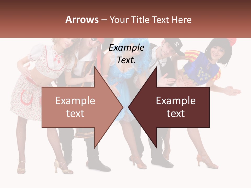 Costume Theater Dress PowerPoint Template