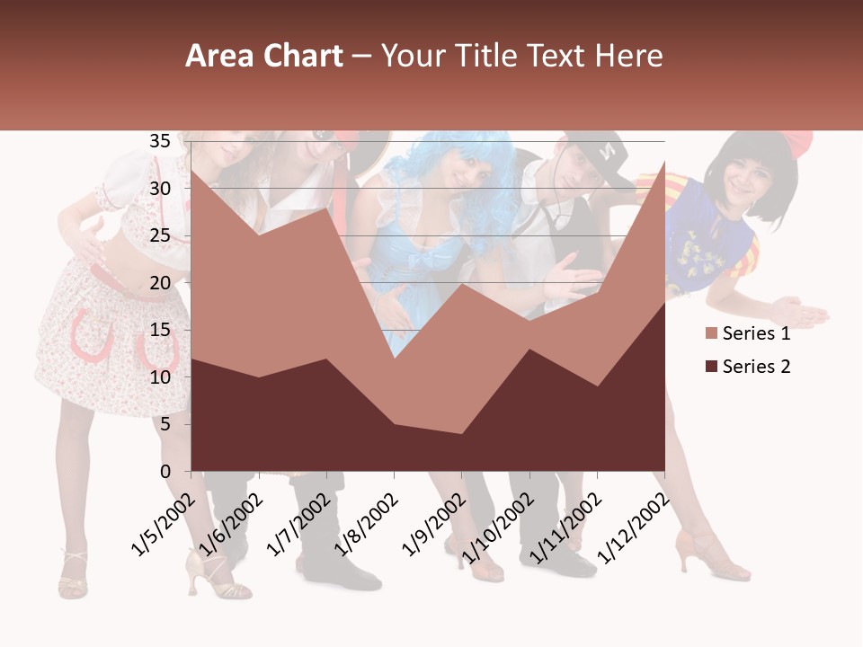 Costume Theater Dress PowerPoint Template