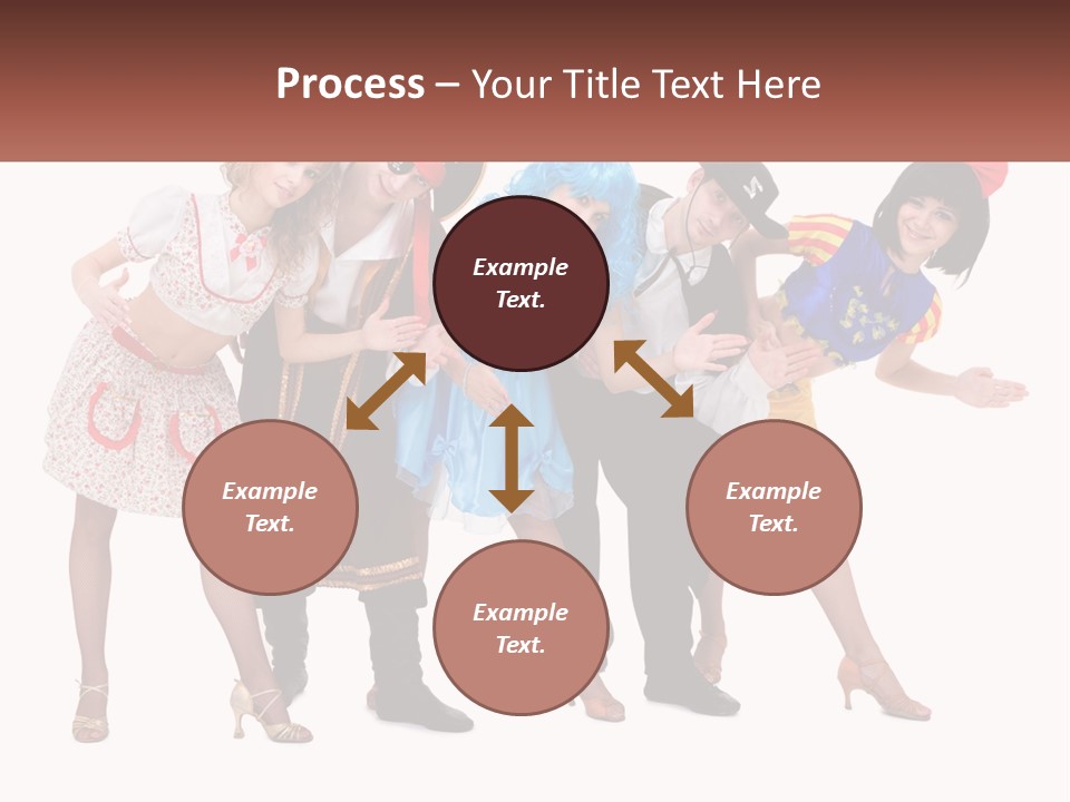 Costume Theater Dress PowerPoint Template