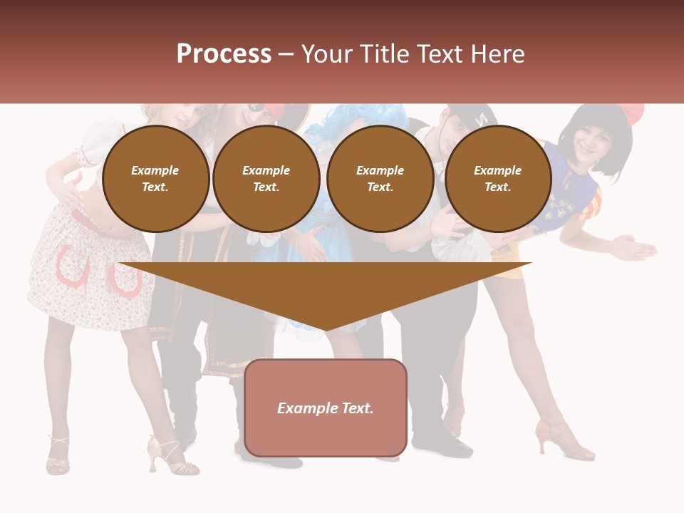 Costume Theater Dress PowerPoint Template