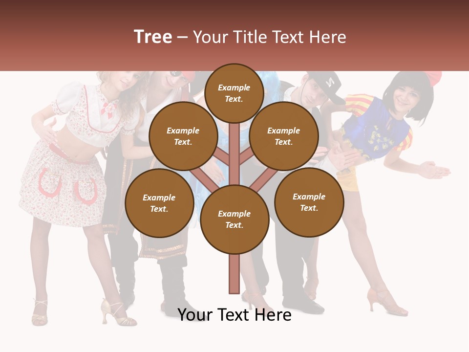 Costume Theater Dress PowerPoint Template