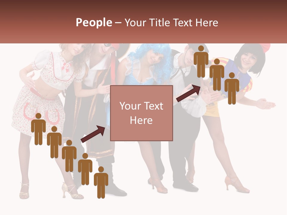 Costume Theater Dress PowerPoint Template