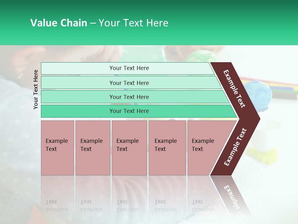 Kid Easter Child PowerPoint Template
