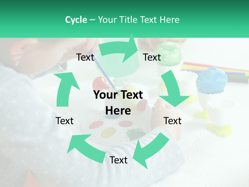 Kid Easter Child PowerPoint Template