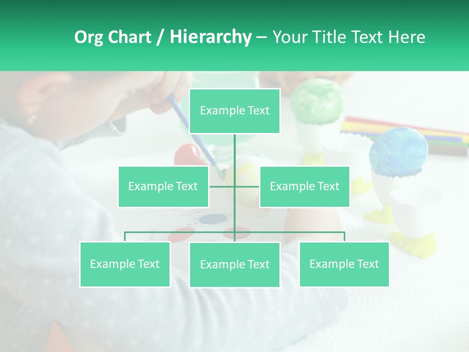 Kid Easter Child PowerPoint Template